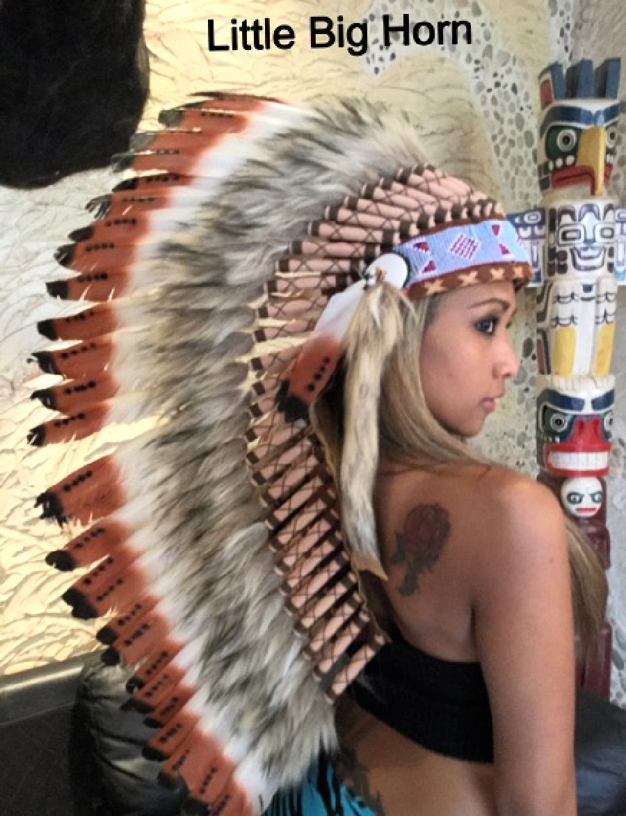 Indianer Federhaube