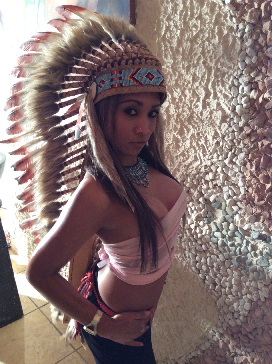 Indianer Federhauben